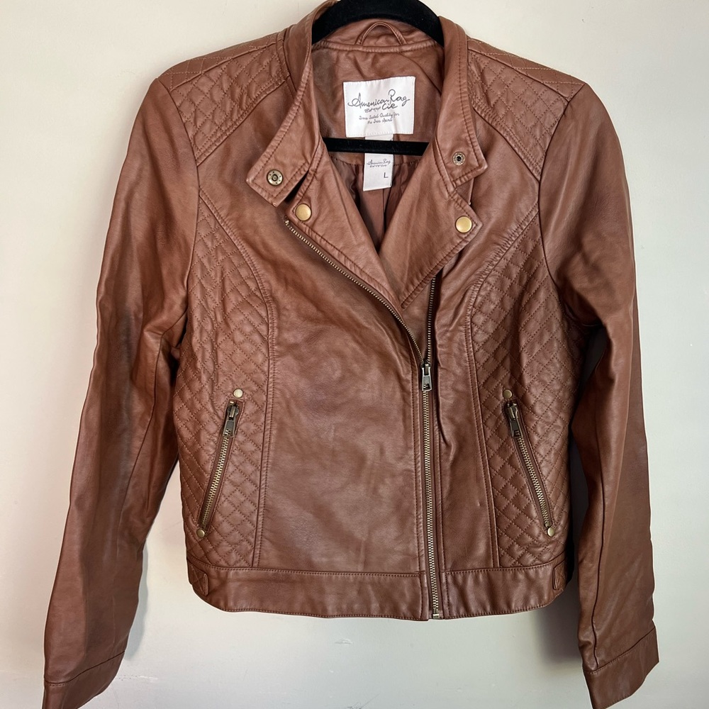 Brown Leather Jacket